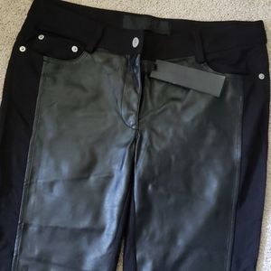 Karl Lagerfeld leggings jeggings faux leather